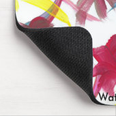 キャンデーは自閉症の芸術家に水をまきます マウスパッド (コーナー)