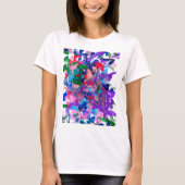 キャンデーは自閉症の芸術家に水をまきます Tシャツ (正面)
