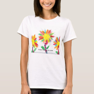 キャンデーは自閉症の芸術家に水をまきます Tシャツ