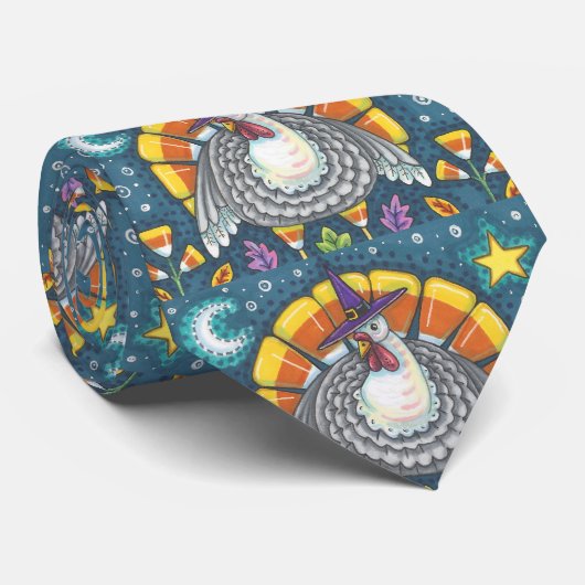 キャンデートウモロコシトルコの感謝祭の休暇のタイ ネクタイ (ロール)