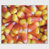 "キャンデートウモロコシ"のハロウィンの包装紙 ラッピングペーパー (フラット)