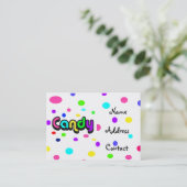 キャンデービジネスカード 名刺 (スタンド正面)