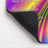 "キャンデー虹"の感動的なMouspad マウスパッド (コーナー)