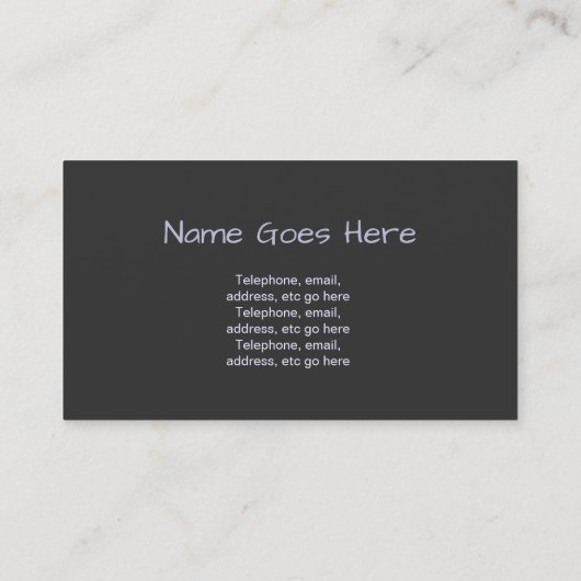 "キャンデー"のドッグウォーカーの名刺 名刺 (裏面)