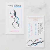 キャンデー-メーキャップアーティストの名刺 名刺 (正面/裏面)