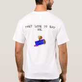 キャンデー Tシャツ (裏面)