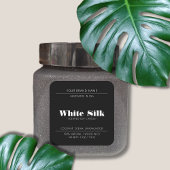 キャンドモダンルブラック製品包装ラベル スクエアシール