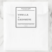 キャンドモダンル製品ラベル スクエアシール (バッグ)