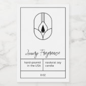 キャンドモダンル製品ラベル フードラベル (シングルラベル)