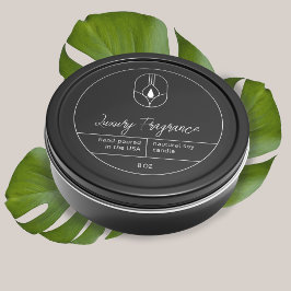 キャンドモダンル製品ラベル ラウンドシール