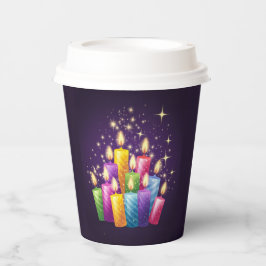 キャンドルきらめくライト 紙コップ