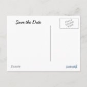 キャンドルとローズのポストカード 案内ポストカード (裏面)