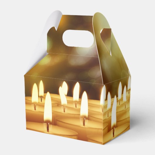 キャンドルと恵みのお願い箱 フェイバーボックス (裏面サイド)