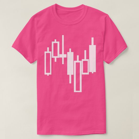 キャンドルのストック Tシャツ (デザイン正面)