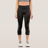 キャンドルのフィールドナマステヨガパンツ カプリレギンス (正面)