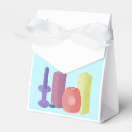 キャンドルをテーマにしたキャンドルのお願いギフトテントボックス フェイバーボックス