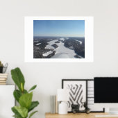 キャンドルウッド湖の空中線 ポスター (ホームオフィス)