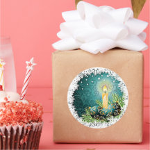 キャンドルオンかわいらしティール（緑がかった色）ダマスク背景パターン