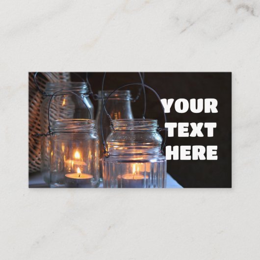 キャンドルカスタムの名刺 名刺 (正面)