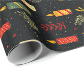 キャンドルカラフルクリスマス ラッピングペーパー (ロールコーナー)