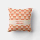 キャンドルカラーの組み合わせの炎 クッション (裏面)