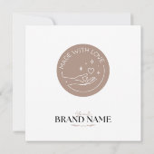 キャンドルケア説明書カード (裏面)