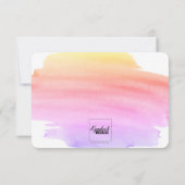 キャンドルサプライズ シーッ… 吹かないで！ 誕生日 招待状 (裏面)