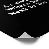 キャンドルシルエット ポスター (角)