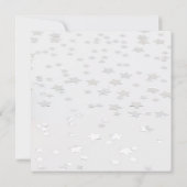 キャンドルスターズホリデークリスマスコーポレーテッドパーティー 招待状 (裏面)