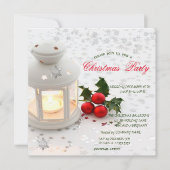 キャンドルスターズホリデークリスマスコーポレーテッドパーティー 招待状 (正面)