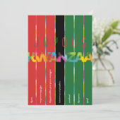 キャンドルストライプズクワンザカード カード (スタンド正面)