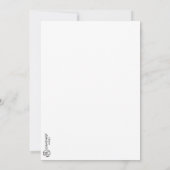 キャンドルストライプズクワンザ カード (裏面)