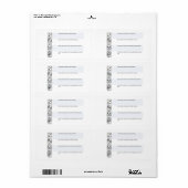 キャンドルセーフティシール ラベル (フルシート)