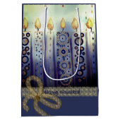 キャンドルハッエレガントプハヌカー ミディアムペーパーバッグ (裏面)