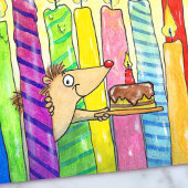 キャンドルハッピーバースデーはがき(N)ジャネス ポストカード