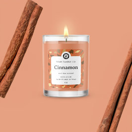 キャンドルパーソナライズされたラベル – カスタマイズ可能なシール スクエアシール