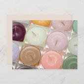 キャンドルパーティーのポストカード ポストカード (正面/裏面)