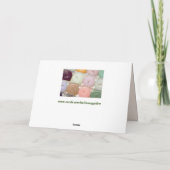 キャンドルパーティーグリーティングカード カード (裏面)