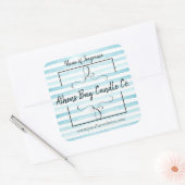 キャンドルビジネスラベル スクエアシール (封筒)