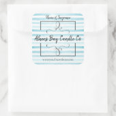 キャンドルビジネスラベル スクエアシール (バッグ)