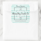 キャンドルビジネスラベル スクエアシール (バッグ)