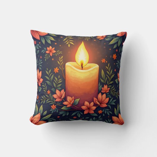 キャンドルピロークッション クッション (正面)