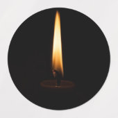 キャンドルフレーム2 ラベル (デザイン2)