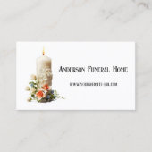 キャンドルフローラ葬儀 名刺 (正面)