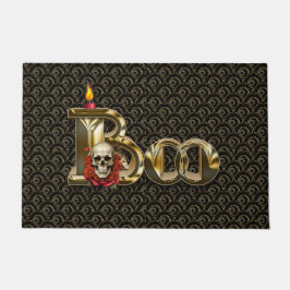 キャンドルブハロウィーンフォーマット ドアマット