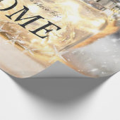 キャンドルホームクリスマスホリデー ラッピングペーパー (角)