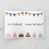 キャンドルマンガのおもしろい焼き菓子が多過ぎる カード (内部)