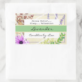 キャンドルメイキングのラベル 長方形シール (バッグ)