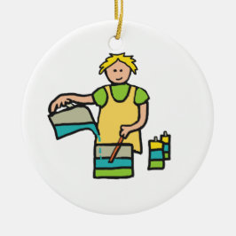 キャンドルメイキング セラミックオーナメント