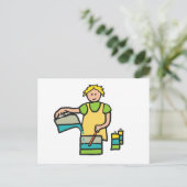 キャンドルメイキング ポストカード (スタンド正面)